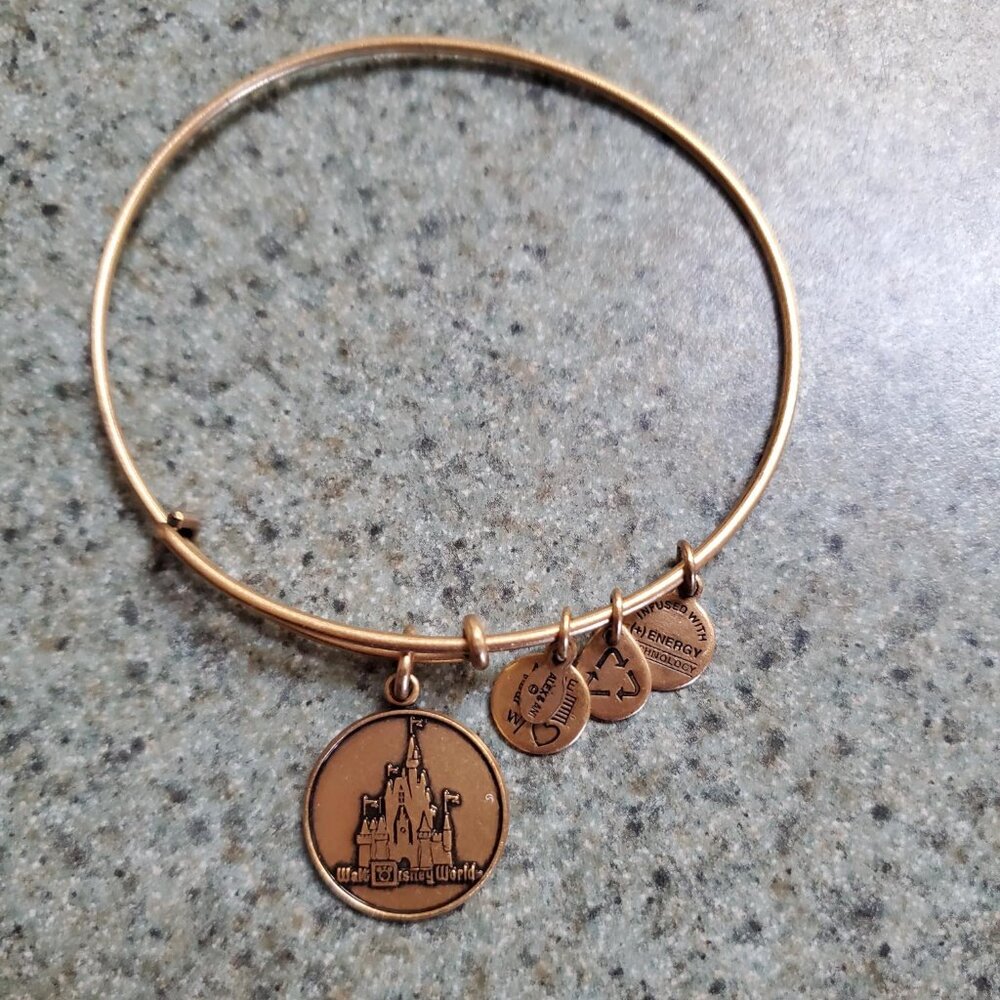 Alex and Ani Gold Tone Walt Disney World Charm